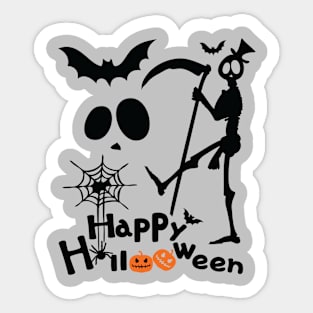 Happy Halloween scary Sticker